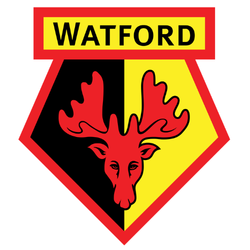 The badge of Watford FC