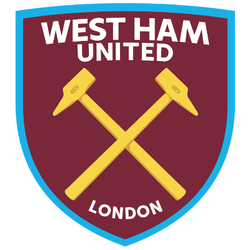 The badge of West Ham United