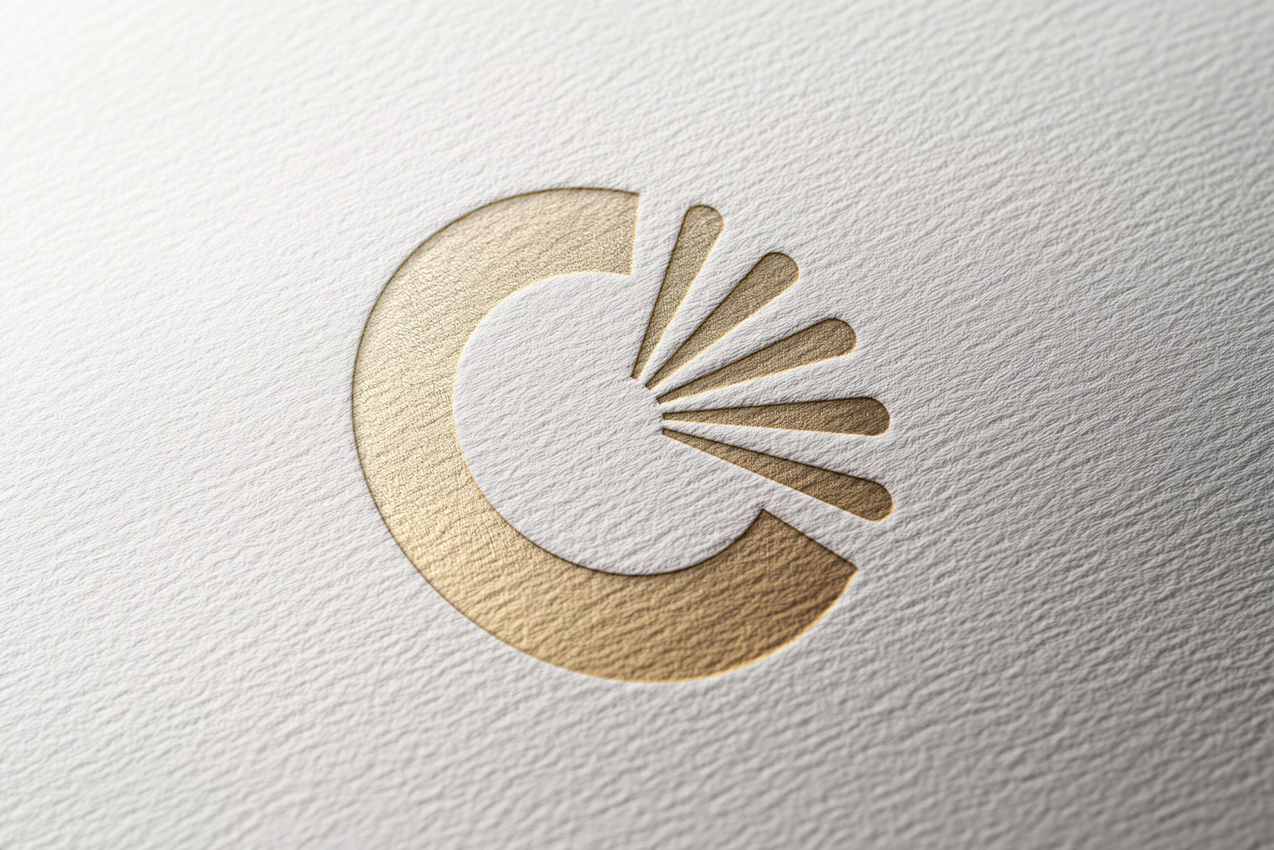 A photo showing Gold Embossing