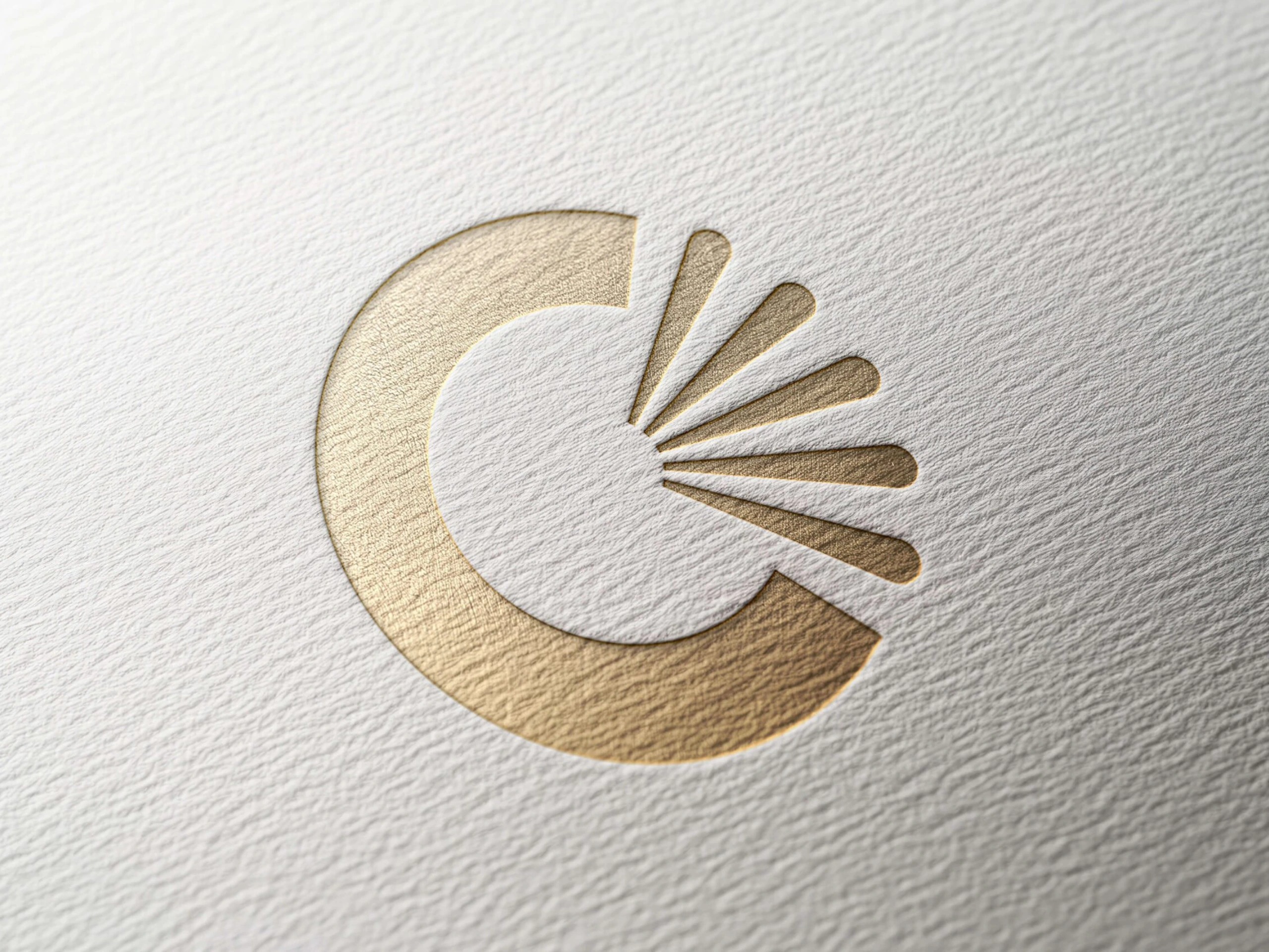 A photo showing Gold Embossing