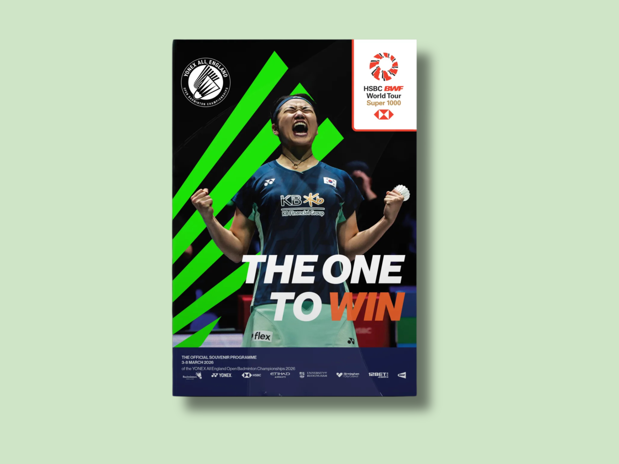 Cover of the All England Open programme.